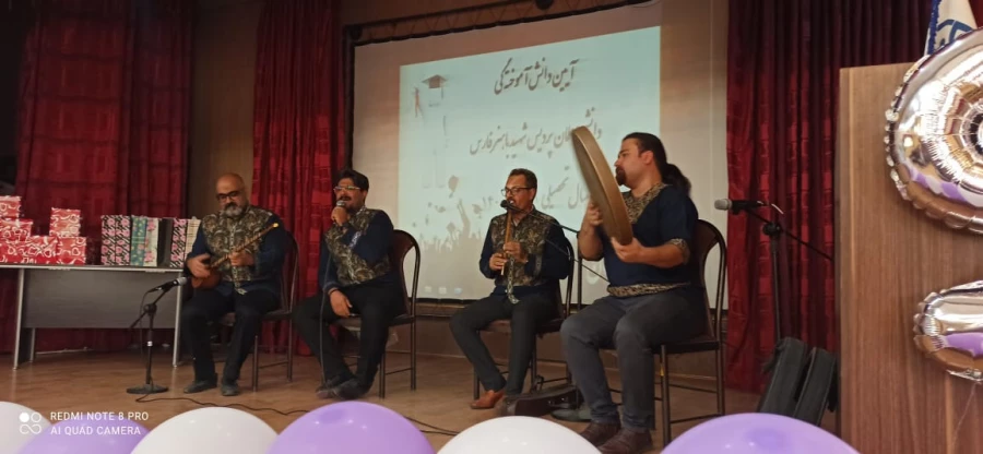 برگزاری مراسم جشن دانش آموختگی دانشجومعلمان ورودی ۱۳۹۷ پردیس شهید باهنر فارس  8