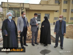 بازدید مدیر کل محترم حقوقی سازمان مرکزی جناب آقای دکتر نصرآبادی از پردیس شهید باهنر فارس 2