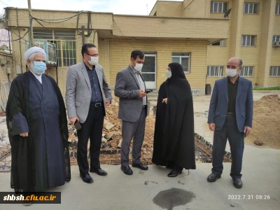 بازدید مدیر کل محترم حقوقی سازمان مرکزی جناب آقای دکتر نصرآبادی از پردیس شهید باهنر فارس