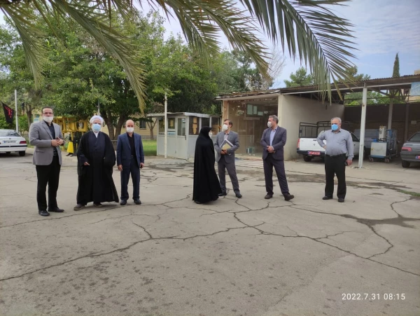 بازدید مدیر کل محترم حقوقی سازمان مرکزی جناب آقای دکتر نصرآبادی از پردیس شهید باهنر فارس 3