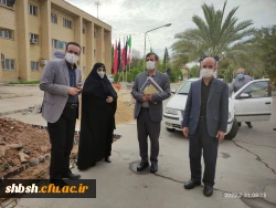 بازدید مدیر کل محترم حقوقی سازمان مرکزی جناب آقای دکتر نصرآبادی از پردیس شهید باهنر فارس 6