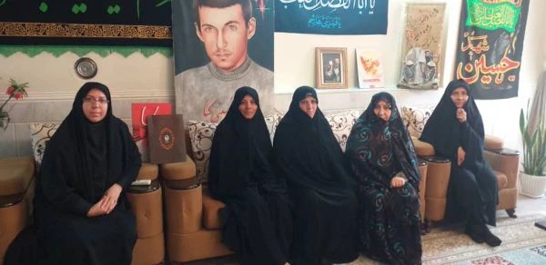 دیدار با مادر شهید حسینی کیا به مناسبت دهه اول محرم 2