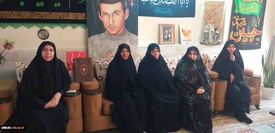 دیدار با مادر شهید حسینی کیا به مناسبت دهه اول محرم 2
