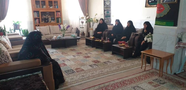 دیدار با مادر شهید حسینی کیا به مناسبت دهه اول محرم 3