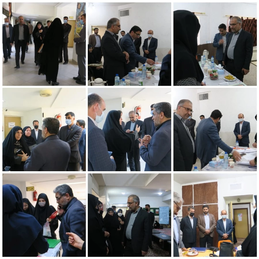 مصاحبه پذیرفته شدگان مرحله اول نیمه متمرکز دانشگاه فرهنگیان در پردیس شهید باهنر فارس 5