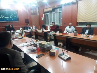 جلسه دفاع پایان نامه دانشجویان کارشناسی ارشد