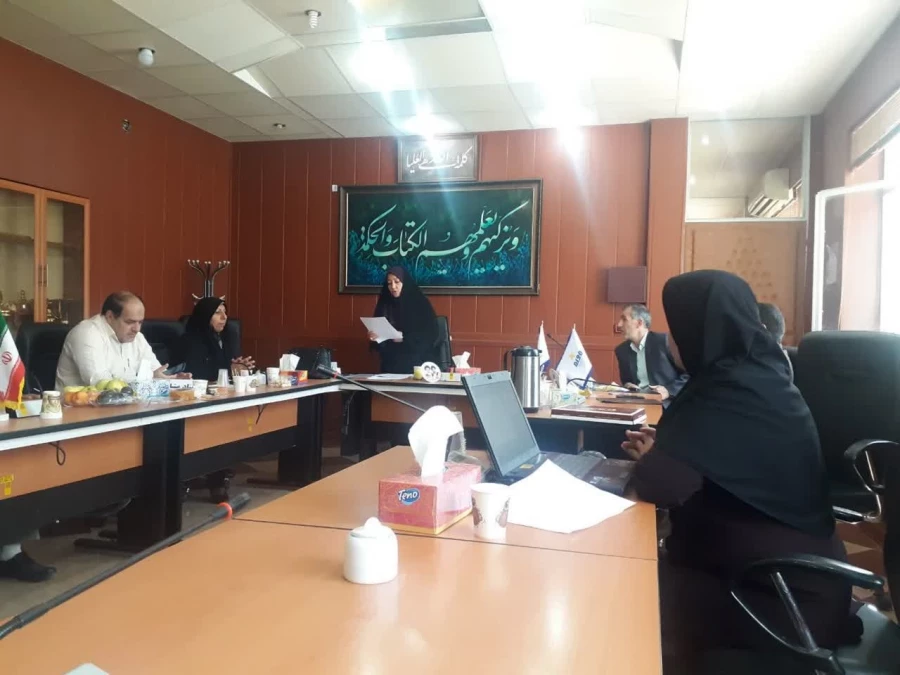 جلسه دفاع پایان نامه دانشجویان کارشناسی ارشد 5