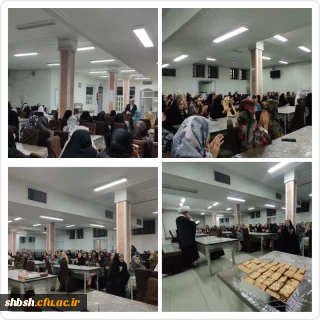  دیدار صمیمانه حاج آقا جعفری، مسوول نهاد نمایندگی مقام معظم رهبری در دانشگاه فرهنگیان با دانشجویان ساختمان شماره دو پردیس شهید باهنر (مجتمع نرجس)

به مناسبت میلاد پیامبر اکرم (صلی الله علیه و آله و سلم) و امام جعفر صادق (علیه السلام)