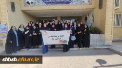 برگزاری برنامه پیاده روی به مناسبت هفته تربیت بدنی با حضور کارکنان و دانشجومعلمان پردیس شهید باهنر  2