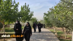 برگزاری برنامه پیاده روی به مناسبت هفته تربیت بدنی با حضور کارکنان و دانشجومعلمان پردیس شهید باهنر  4