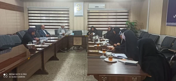 جلسه کارگروه طرح بینش مطهر درتاریخ 28 آبان ماه 1401 باحضور اعضای کارگروه در سالن کنفرانس 2