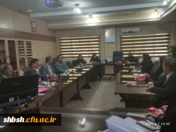 برگزاری جلسه تحصیلات تکمیلی در پردیس شهید باهنر 3