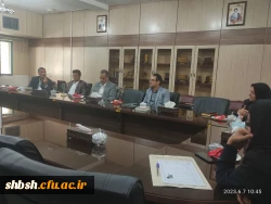 برگزاری جلسه تحصیلات تکمیلی در پردیس شهید باهنر 4