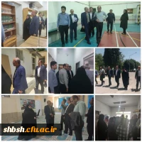 بازدید جناب آقای مهندس میرزایی مدیر کل نوسازی مدارس استان فارس همراه با معاونین محترم از پردیس شهید باهنر فارس 2