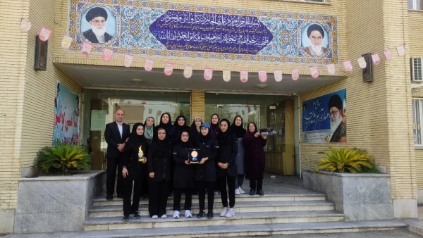 مراسم استقبال از افتخار آفرینان  تیم های اعزامی پردیس شهید باهنر فارس به ششمین المپیاد همگانی وزارت علوم _ اراک تابستان ۱۴۰۲ 2