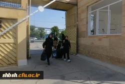 مراسم استقبال از افتخار آفرینان  تیم های اعزامی پردیس شهید باهنر فارس به ششمین المپیاد همگانی وزارت علوم _ اراک تابستان ۱۴۰۲ 4