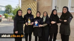 مراسم استقبال از افتخار آفرینان  تیم های اعزامی پردیس شهید باهنر فارس به ششمین المپیاد همگانی وزارت علوم _ اراک تابستان ۱۴۰۲ 6