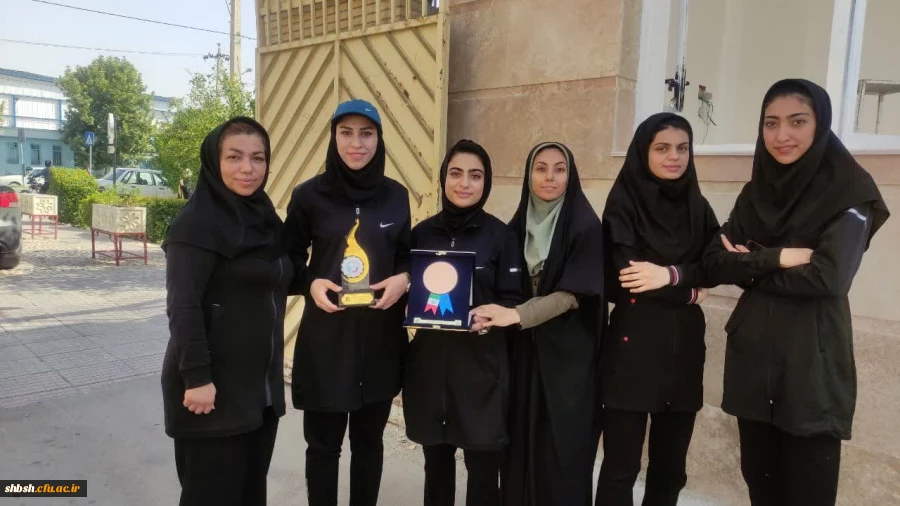 مراسم استقبال از افتخار آفرینان  تیم های اعزامی پردیس شهید باهنر فارس به ششمین المپیاد همگانی وزارت علوم _ اراک تابستان ۱۴۰۲ 6