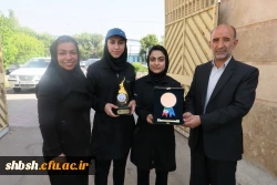 مراسم استقبال از افتخار آفرینان  تیم های اعزامی پردیس شهید باهنر فارس به ششمین المپیاد همگانی وزارت علوم _ اراک تابستان ۱۴۰۲ 6