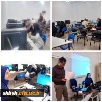 جلسه کارگاهی آموزش و راهنمایی بارگذاری مدارک جهت ترفیع  2