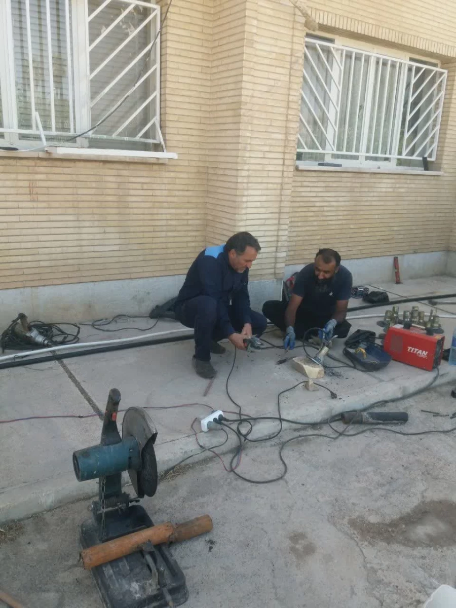 انجام عملیات ترمیم و لوله گزاری چاه عمیق پردیس شهید باهنر فارس  ۲۱ تیرماه ۱۴۰۲ 5