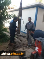 انجام عملیات ترمیم و لوله گزاری چاه عمیق پردیس شهید باهنر فارس  ۲۱ تیرماه ۱۴۰۲ 7