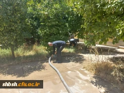 آبرسانی با تانکر آب شهرداری 4