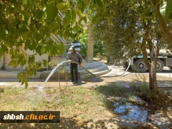 آبرسانی با تانکر آب شهرداری 9