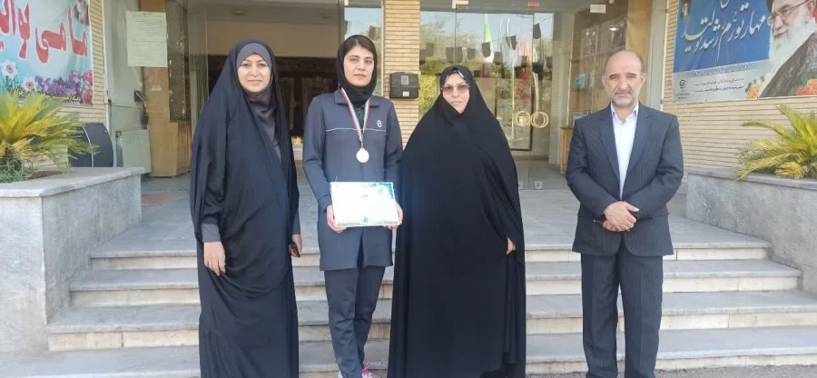 مراسم استقبال از افتخارآفرینان  پردیس شهید باهنر فارس در بیست و چهارمین المپیاد فرهنگی ورزشی قهرمانی دانشجویان دانشگاه فرهنگیان 3