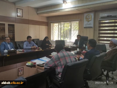 جلسه انتصابات در پردیس شهید باهنر برگزار شد