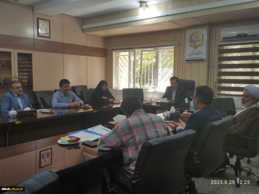 جلسه انتصابات در پردیس شهید باهنر برگزار شد 2