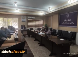 جلسه انتصابات در پردیس شهید باهنر برگزار شد 5