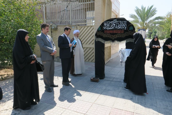 مراسم بدرقه دانشجو معلمان اعزامی پردیس شهید باهنر  به عتبات عالیات 2