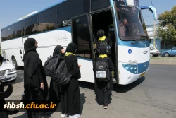 مراسم بدرقه دانشجو معلمان اعزامی پردیس شهید باهنر  به عتبات عالیات 3