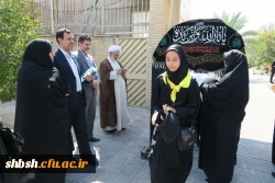 مراسم بدرقه دانشجو معلمان اعزامی پردیس شهید باهنر  به عتبات عالیات 5