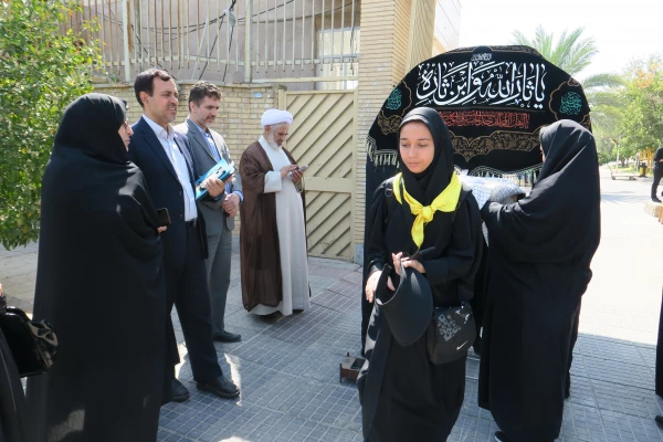 مراسم بدرقه دانشجو معلمان اعزامی پردیس شهید باهنر  به عتبات عالیات 5