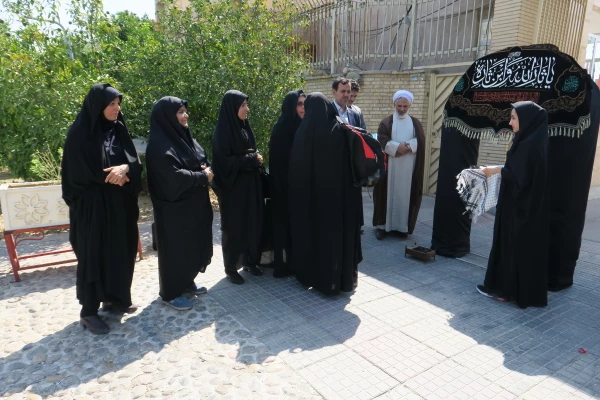 مراسم بدرقه دانشجو معلمان اعزامی پردیس شهید باهنر  به عتبات عالیات 6