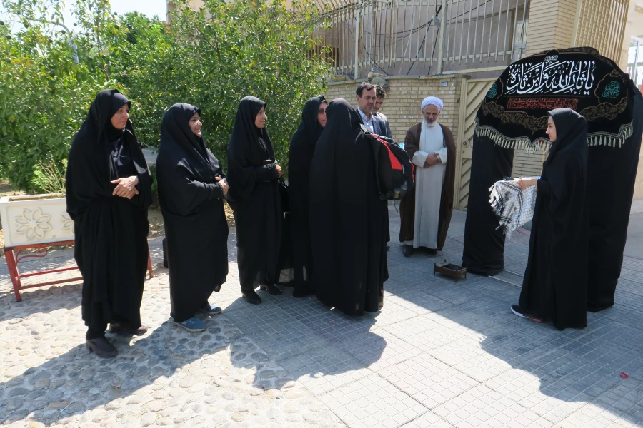 مراسم بدرقه دانشجو معلمان اعزامی پردیس شهید باهنر  به عتبات عالیات 6