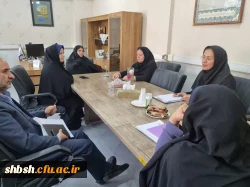 جلسه هم اندیشی رهنامه با حضور سرپرست پردیس شهید باهنر 4