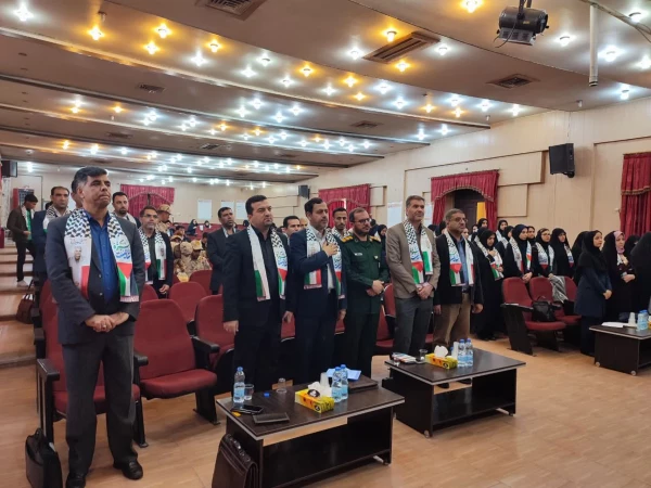 برگزاری مراسم ویژه هفته بسیج در پردیس شهید باهنر فارس 5