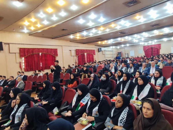 برگزاری مراسم ویژه هفته بسیج در پردیس شهید باهنر فارس 13