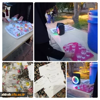 برپایی ایستگاه صلواتی به مناسبت میلاد امام حسن عسکری(علیه السلام) و گرامیداشت یاد شهدای غزه