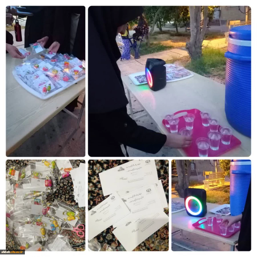 برپایی ایستگاه صلواتی به مناسبت میلاد امام حسن عسکری(علیه السلام) و گرامیداشت یاد شهدای غزه 2