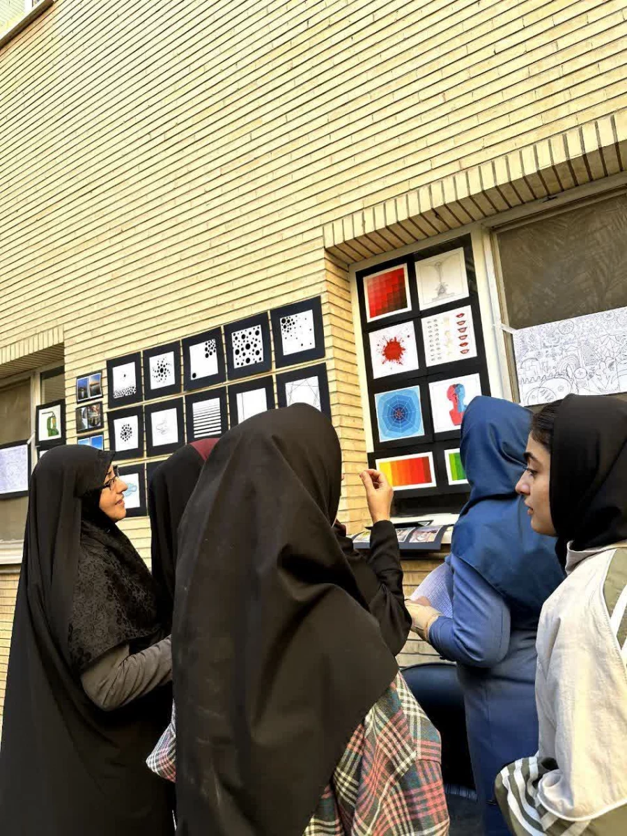 برگزاری ژوژمان مبانی هنرهای بصری دانشجومعلمان رشته هنرهای تجسمی پردیس شهید باهنر فارس 5