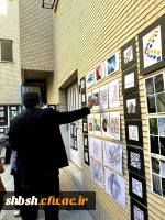 برگزاری ژوژمان مبانی هنرهای بصری دانشجومعلمان رشته هنرهای تجسمی پردیس شهید باهنر فارس 6