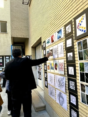 برگزاری ژوژمان مبانی هنرهای بصری دانشجومعلمان رشته هنرهای تجسمی پردیس شهید باهنر فارس 6