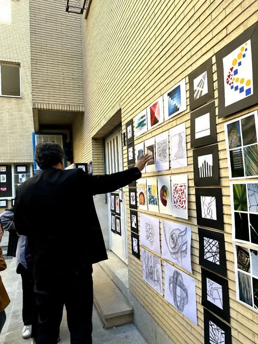 برگزاری ژوژمان مبانی هنرهای بصری دانشجومعلمان رشته هنرهای تجسمی پردیس شهید باهنر فارس 6