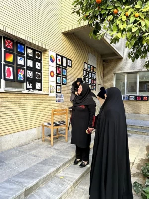 برگزاری ژوژمان مبانی هنرهای بصری دانشجومعلمان رشته هنرهای تجسمی پردیس شهید باهنر فارس 9