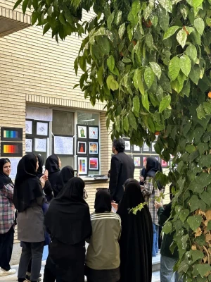 برگزاری ژوژمان مبانی هنرهای بصری دانشجومعلمان رشته هنرهای تجسمی پردیس شهید باهنر فارس 10