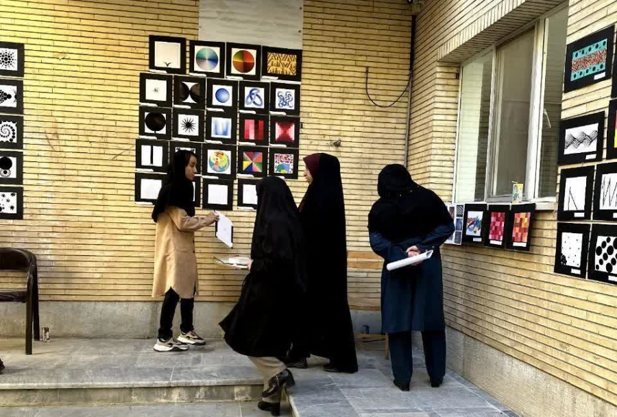 برگزاری ژوژمان مبانی هنرهای بصری دانشجومعلمان رشته هنرهای تجسمی پردیس شهید باهنر فارس 11